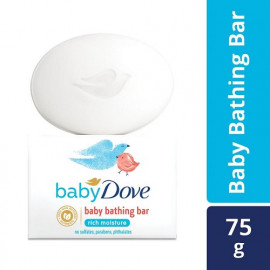DOVE BABY BATHING BAR 75GX3 1pcs